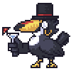 Birds - Researches icon/pixelart