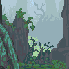 Mountain Path icon/pixelart