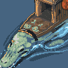 Move-in Shelter icon/pixelart