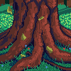 Treee icon/pixelart