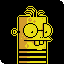Nerd would Attack if he could... icon/pixelart
