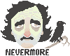Edgar Allan Poe icon/pixelart