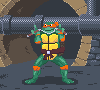 Michelangelo icon/pixelart
