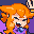 Nine says hi! icon/pixelart