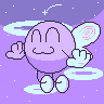 One-Winged Not Fairy icon/pixelart