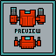 Robo parts icon/pixelart