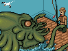 "Fisher vs. Kraken" room icon/pixelart