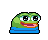 Peepo Emotes Redraws icon/pixelart
