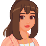 Penelope Portrait icon/pixelart