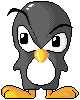 Penguin icon/pixelart