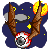 The EYE on the sky! icon/pixelart