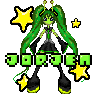 alien miku  icon/pixelart