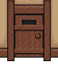 Wooden Door icon/pixelart