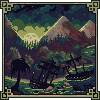 The Journey to the Bottom of the Sea icon/pixelart