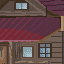 Cabin icon/pixelart