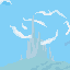lost ruins icon/pixelart