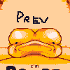 Bored popcorn icon/pixelart
