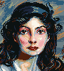 Xenia Georgievna icon/pixelart