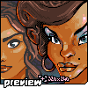 harlem disco hair (aka zum jugendtanz in dresden-gorbitz) icon/pixelart