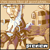 [secret santa 2011] amish santa lost in venezuela icon/pixelart