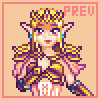 Princess Zelda (Hyrule Warriors) icon/pixelart