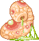Pixel-Puss Worm icon/pixelart