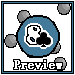 Card Collab: 8 of Clubs icon/pixelart