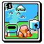 Super Mario Bros 3 Redraw: Water Land(overworld) icon/pixelart