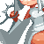 Mermaid Ninja icon/pixelart