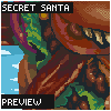 Secret Santa 2025 icon/pixelart