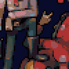 Rascabuches y Chapulin Colorado icon/pixelart