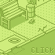 ISO Ghetto scene (4-bit) icon/pixelart
