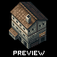Pixel Houses icon/pixelart