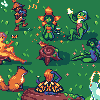 Forest spirits garden party