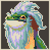 Kermit's Cousin, Vodyanoy icon/pixelart