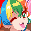 it's illegal to be straight during june icon/pixelart