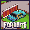Risky Reels - Fortnite icon/pixelart