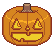 Jack O Lantern icon/pixelart