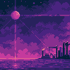 Purple Ballad icon/pixelart