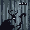 In the deep, dark woods icon/pixelart