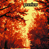 Autumn Forest icon/pixelart