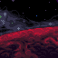Red Planet icon/pixelart