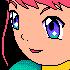 Rika Nonaka summoning Digivice (Digimon Tamers) icon/pixelart