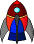 Space ship icon/pixelart