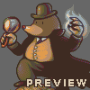 Salamander Holmes & Dr. Mullvadsson/pixelart
