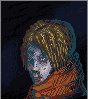 Upside down Underground City icon/pixelart