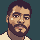 Blue Ogre - 2026 Self Portrait icon/pixelart