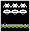 Space Invader Wee icon/pixelart