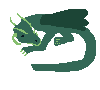 Sleeping Dragon icon/pixelart