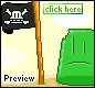 Pirate Slime icon/pixelart